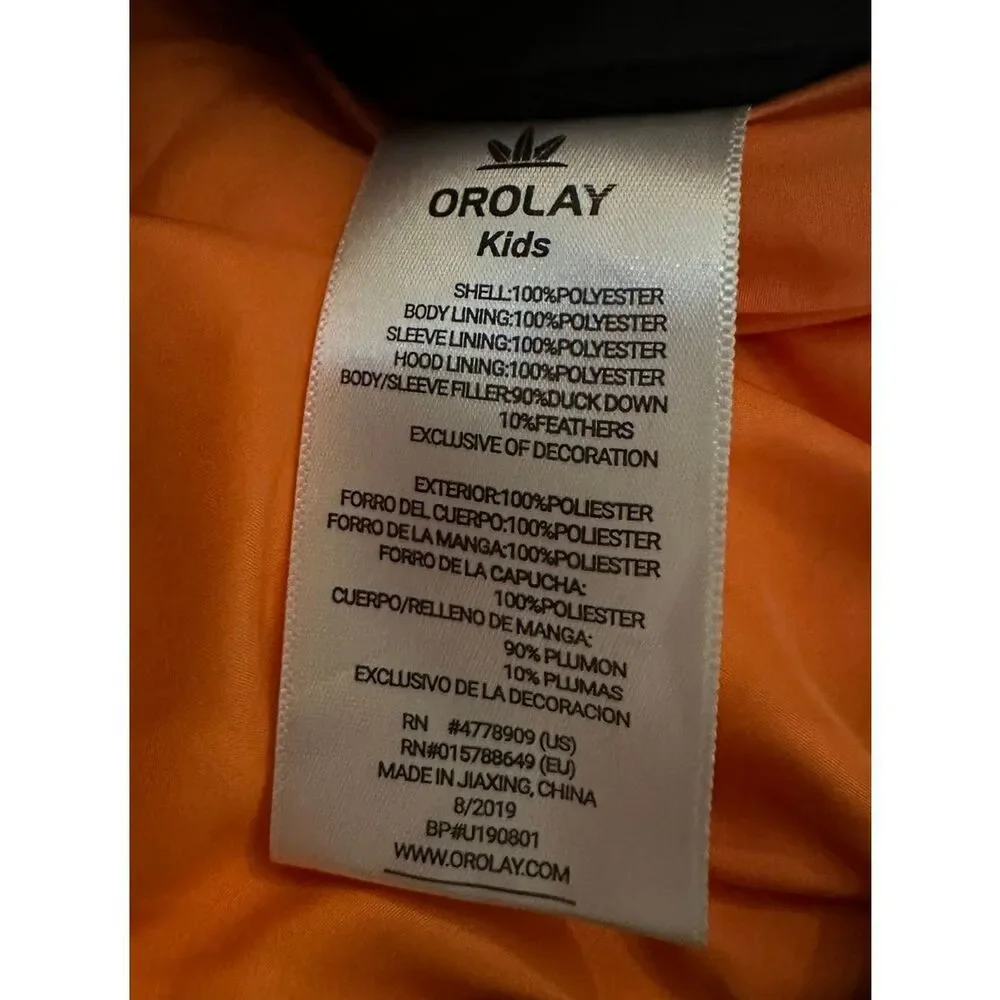 Orolay kids thickened